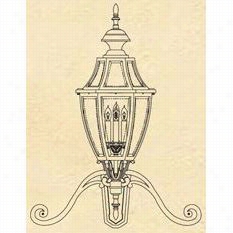 Hanover Lantern  B13650 Large Augusta 2w5 By Socket 4 Light Outdoor Wall Light