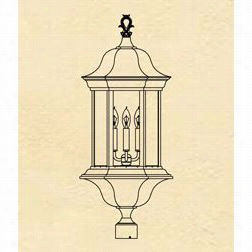 Hanover Lantern B5529 Llarge Signature Lordship 25w By Socket 4 Lighht Outdoo Rpost Lamp