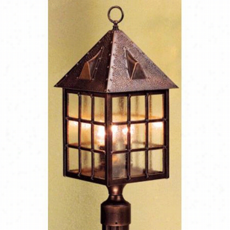 Hanover Lantern B81 30 Large Abington 25w Per Socket 3 Light Outdoor Post Lamp