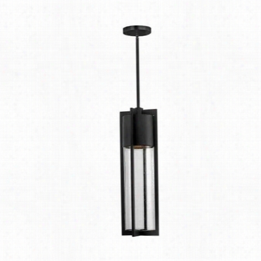 Hinkley Lighting 1322bk-le D Dwell 1 Light Led Ouutdood Pendant In Black