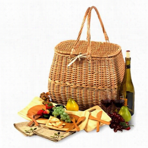 Picnic Plus Psb-282 Eco Picnicb Asket In Favor Of 2 Person In Natural