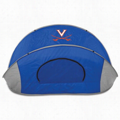 Picnic Time  113-00-139-594- 0manta University Of Virginia Cavaliers Digital Print Shelter In Blue