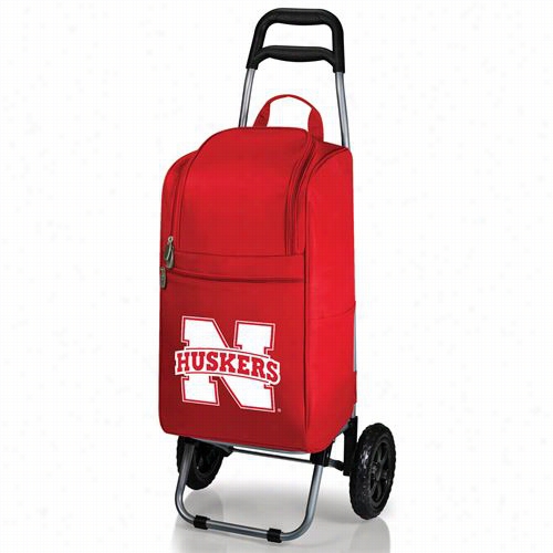 Picnic Time 545-00 University Of Nebraska Ccornhuskers Digital Pprint Cart Cooler