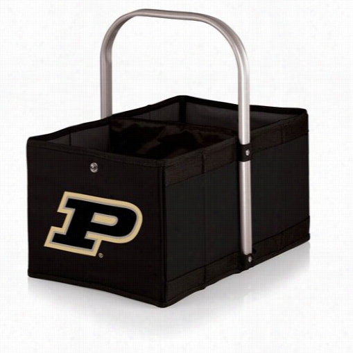 Picnic Ttime 456-00-179-514-0 Urban Purdue University Boilermakers Digital P Rint Basket In Black