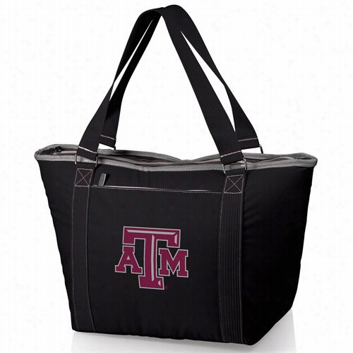 Picnic Time 619-00-175-564-0 Topanga Texas A And M Aggies Digital Print Cooler Carry In Black