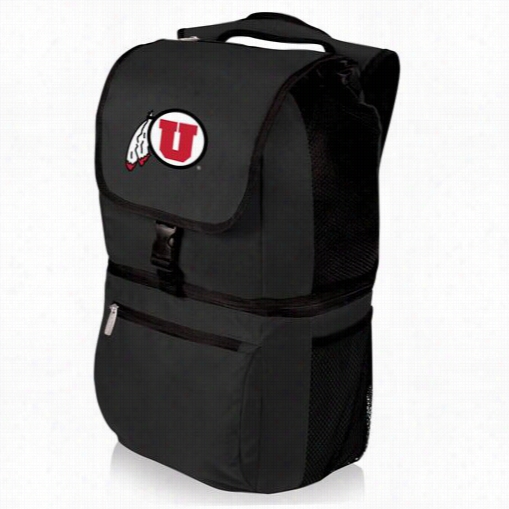 Picnic Leisure 634-00-175-024-1 Zuma University Of Utah Utes Digital Prin T Backpack In Black