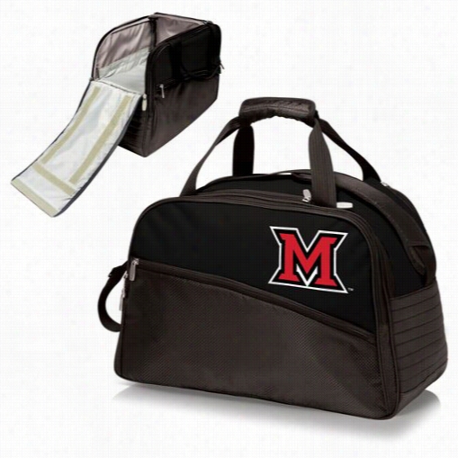 Picnic Time 67 1-00 Sttratus Miami University Redhawks Digital Pint Duffel Bag