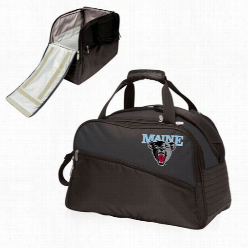 Picnic Time 671-00 Stratus Seminary Of Learning  Of Maihe  Blac Kbears Digtal Print Duffel Bag