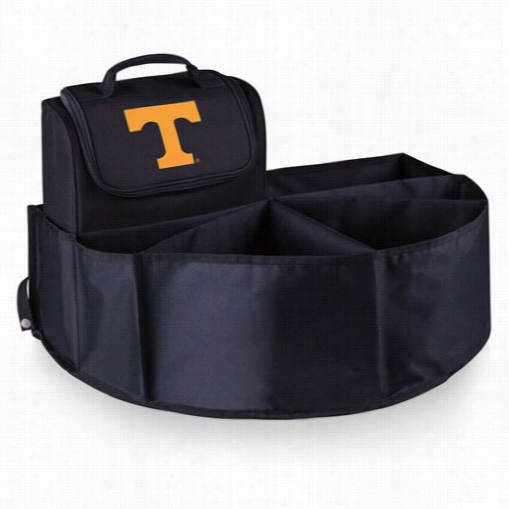 Picnic Time 715-00-179-554-0 University Of Tennessee - Knoxville Digital Print Trunk Boss In Black With Cooler