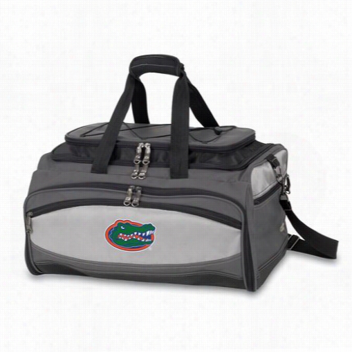 Picnicc Time 750-00-175-164-0 Bucccaneer University Of Florida Gztors Digital Print Cooler And Barbecue Set In Black