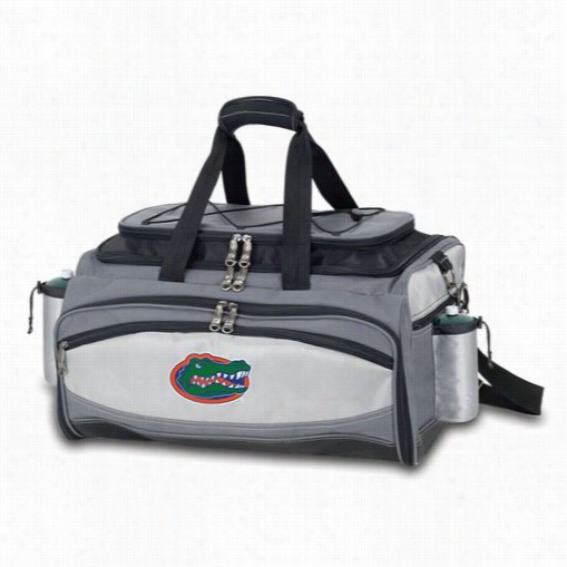 Picnic Time 770- 00-175-164-0 Vulcan University Of Florida Gators Digital Print Basket In Black