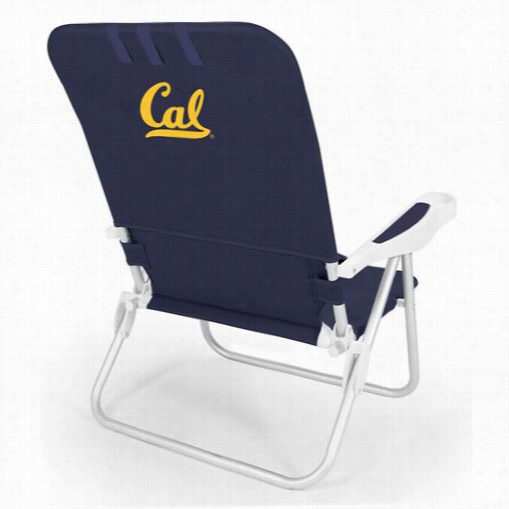 Picnic Time 790-00 Monaco University Of California Berkeley Golden Beadsdigifal Pint Beach Chair