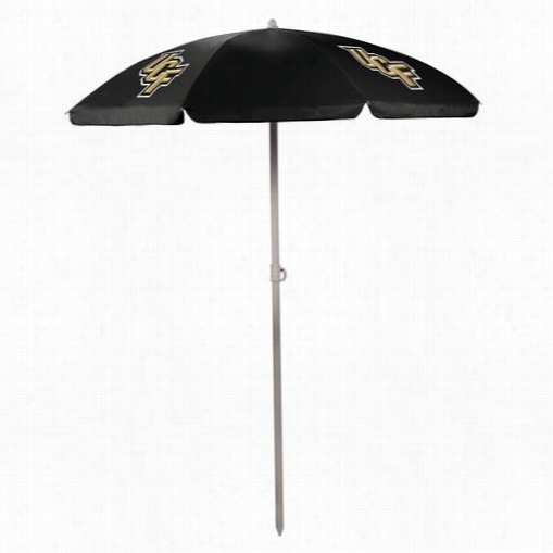 Picnicc Time 822-00-179-004-1 Central Florida Knights Digital Print Umbrellain Black