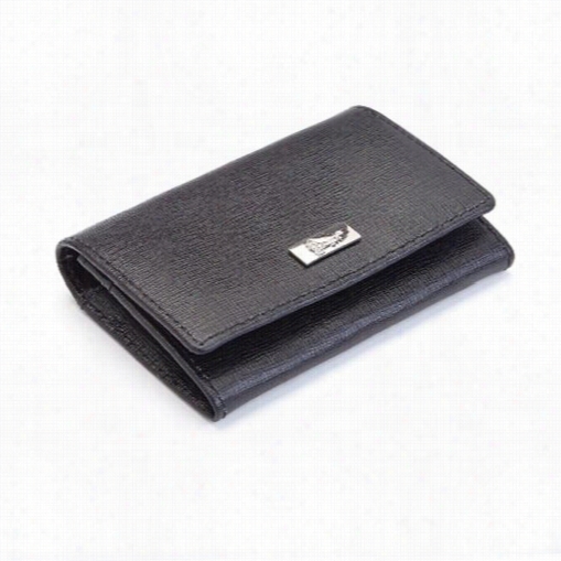 Royce Leather Rfid-423-lk-2 Rfid Blocking Italian S Affiano Leather Business Card Case