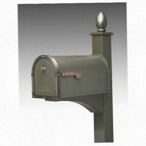 Architectural Mailboxes 5515 Coronado Bellevue Dec Oratiev In-ground Post