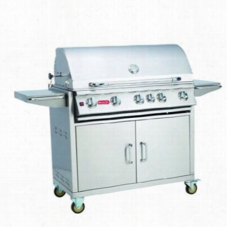 Bull Outdoor 55000 Brahma 5-burner Propane Gas Grill On Cart In Stainlesss Teel