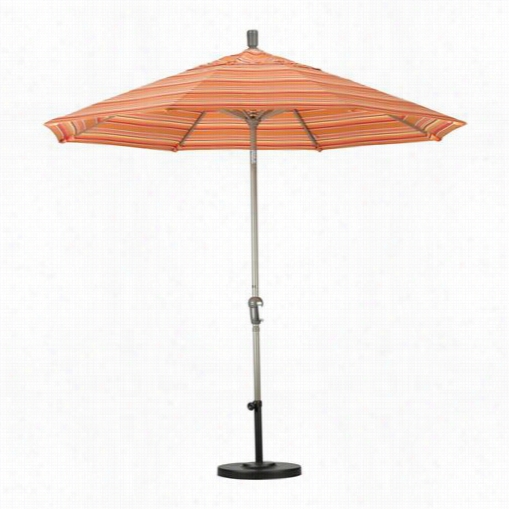 California Umbrella Sdau908 9' Aluminhm Autot Jlt Market Umbrella