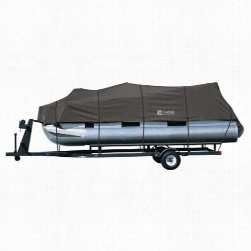 Classic Accessories 20-028-090801-00 Classic Pontoon Boat Cover In Grey - Model B