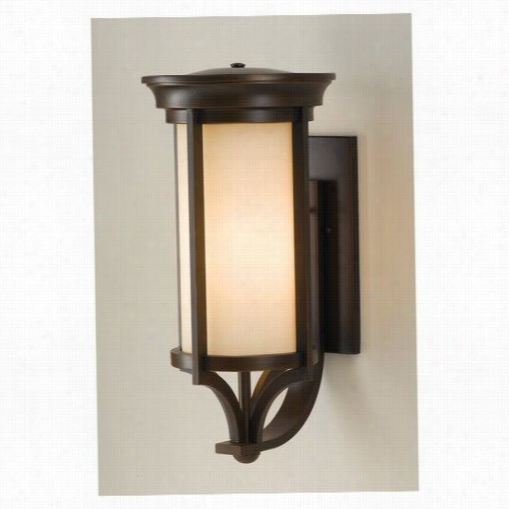 Feiss Ol7504htbz Merrill 11-5/8"" 1 Light Wall Lantetn In Heritage Brown