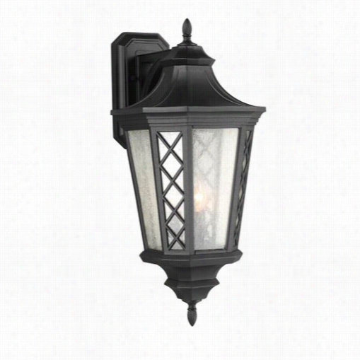 Feiss L9502txb Wembley Park 25""h 3 Light Outdoor Wll Sconce In Textured Black