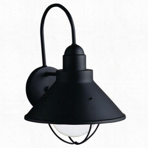 Kichler Lighting 9023bk Seaaide Country Murky Outdoor Wall Mulct