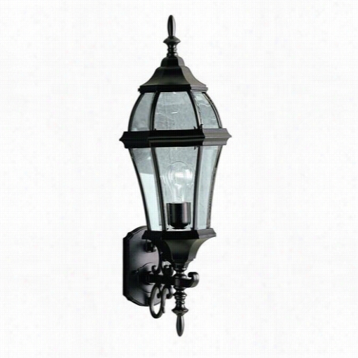 Kichler Lighting 9791bk Townhouse Painted Black Outdoor Wall Light