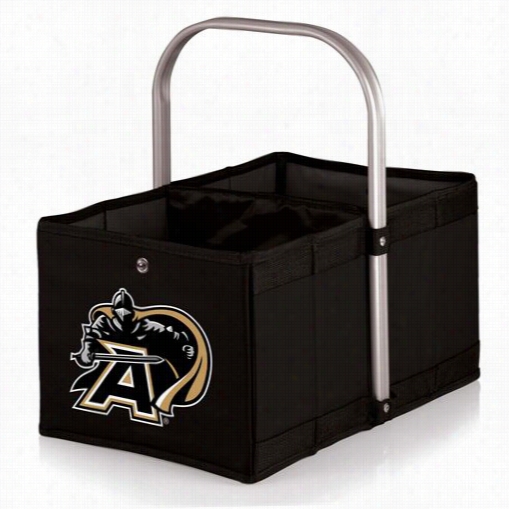 Picnic Time 546-00-179-764-0 Urban Army, Us Military Academy Black Knights Digitaal Print Basket In  Bblack