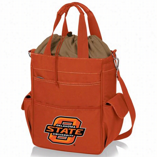 Picnic Time 614-00 Activo Ooklahoma State Seminary Of Learning  Cowboys Digital Calico Waterpro Of Tote