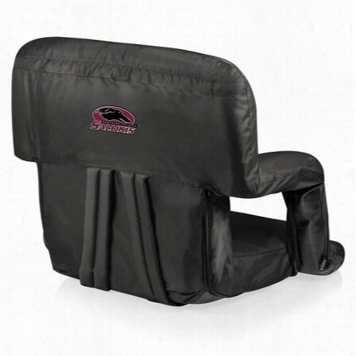 Pic Nic Time 618-00-179-034-1 Ventura Southern Illinois Univedsity Salukis Digital Print Seat In Black