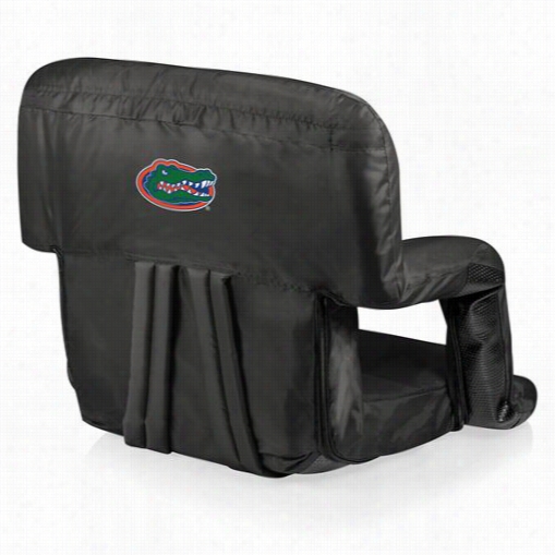 Picnic Time 618-00-179-164-0 Ventura Univrsity Of Foroida Gators Digital Print Seat In Black