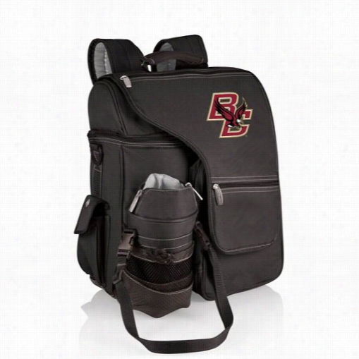 Picnic Time 641-00-175-054-0 Turismo Boston College Eagles Digiital Print Backpack In Black