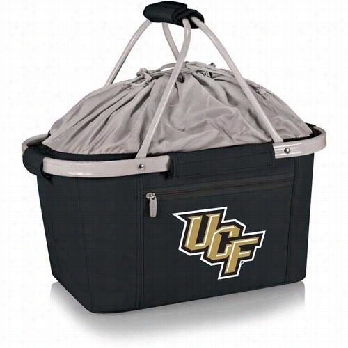 Picnic Occasion 645-0--175-002-1 Metr University  Of Central Florida Knights Embroider Basket In Black