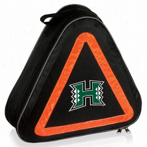 Picnic Ttime 699-00-179-204-0 Universi Ty Of Hawaii Warriors Digital Print Roadside Emergency Kit In Black