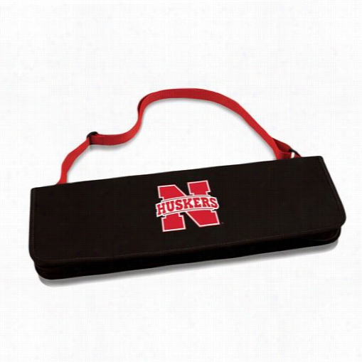 Picnnic Time  747-03-100-404-0 Metro University Of Nebraska Cornhuskers Digital Print Bbq Tote In Red