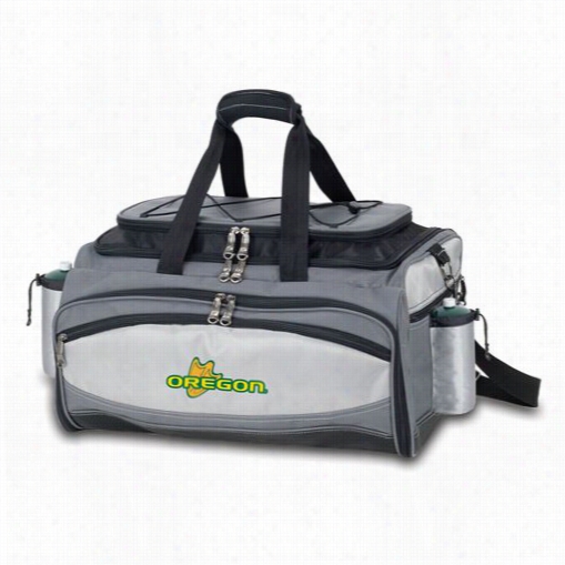 Picnic Delivery 770-00-175-472-0 Vulcan University Of Oregon Ducks Embroidered Baskket In Black