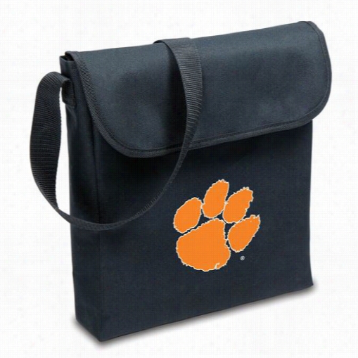 Picnic Time 774-00-175-104-0 V-grill  Clemson Universitytigers Digital Print Bbq Grill In Black