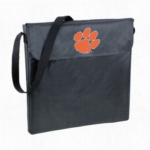 Picnic Time 775-00-175-104-0 X-grill Clemson U Tigers Digital Print Bbq Grill In Black