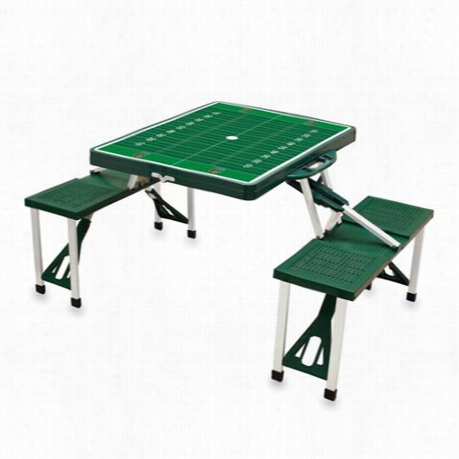 Picnic Tmie 811-00-121-895-0 Marshall University Thundering Herd Digital Picnic Sport Table In Green