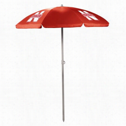 Picnic Time 822-00 University Of Nebraska Coornhuskers Digital Rpint Umbrella