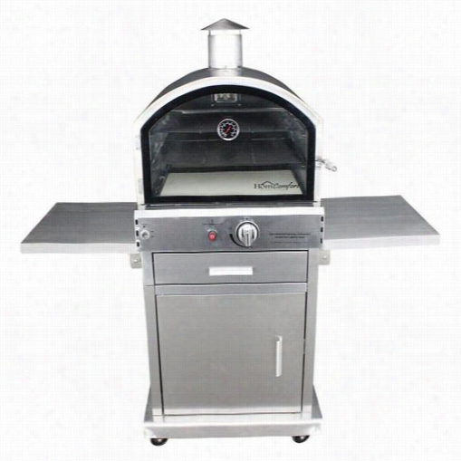 United States Stove Company Hcp16ss 16,000 Btu Propane Stailess Steel Outdoor Pizza Oven