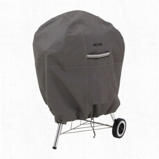 Cllsssic Accessories 55-178-015101-ec Ravenna Kettle Bbq Cover In Taupe