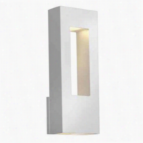 Hinkley Lighting 1648sw Atlantis 20w Medium 22 Light Outdoo R Wall Sconce In Sati Nwhite