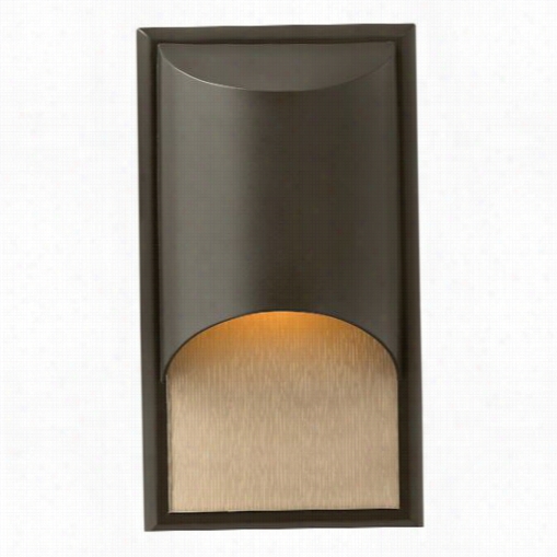 Hinkely Lighting 1830 Cascade 14-1/2"" 1 Light Fluorescent Outdoor Wlal Sconce