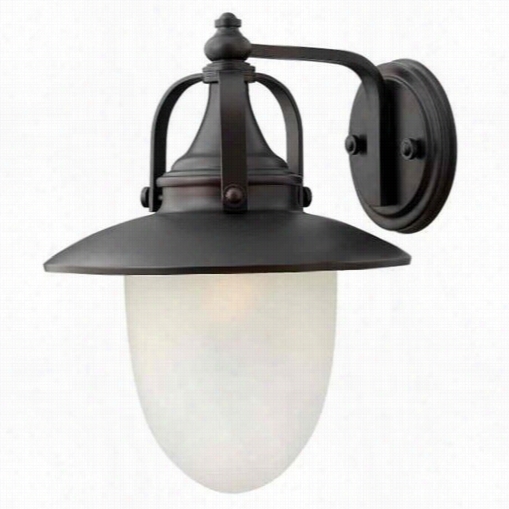 Hinkley Lighting 2084sb-led Pembrook Large 1 Light Led Outdoor Wall Scon Ce In Spanish Bronze