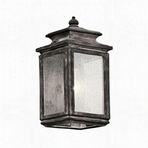 Kichler Lighting 49501wzc Wiscombe Parl 1 Light Otdoor Wall Sconce In Weathered Zinc