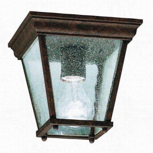 Kichler Lighting 9859zt New Street Seriez 01 Outdoor Ceiling Bronze Flush Monut