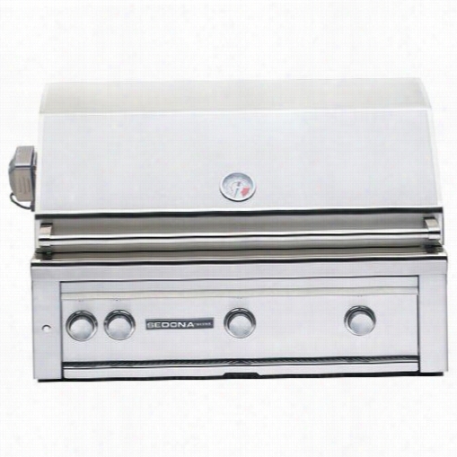 Lynx L600psr Sedona 36"" Bu Ilt In P Rosear Gridiron In Stainless Steel With Rotisserie