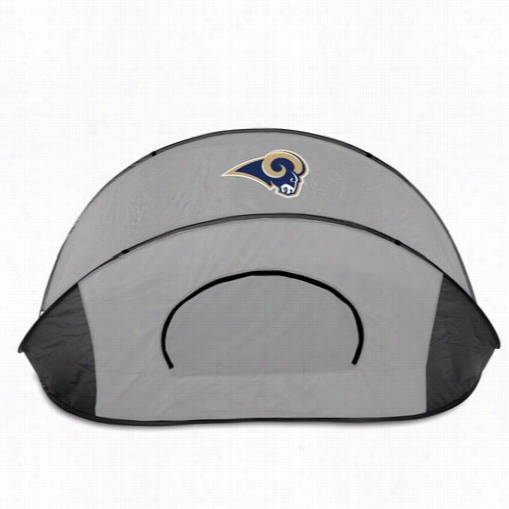 Picnic Time 113-00-105-294- Manta Sun Sheltr In Grey With St. Louis  Rams Digital Primt