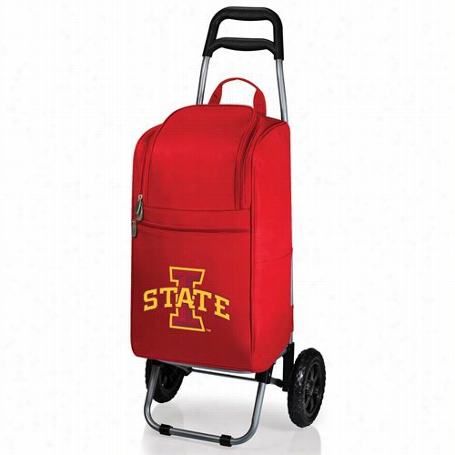 Picnic Time 545-000 Iowa State Cyclones Digital Print Cart Cooler