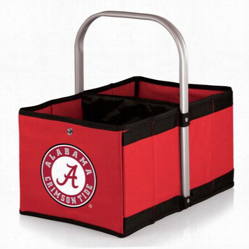 Picnic Time 5546-00 Urban Seminary Of Learning  Of Alabama Crimsontide Digitaal Print Basket